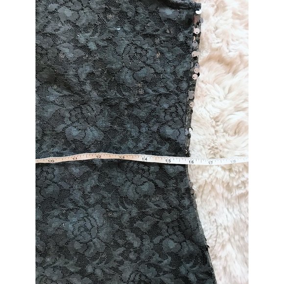 Moving Sale! Good Used Condition | Express Sequin Lace Tank Top | Size Small - Picture 9 of 9